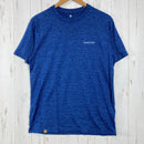 【Men's M ブルー系】 Montbell ( モンベル ) メリノウールプラスライトT Men's Merino Wool Plus Light T Men's ウール混 UVカット メリノウール ウェア トップス インナー シャツ ショートスリーブTシャツ-1