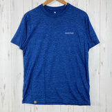 【Men's M ブルー系】 Montbell ( モンベル ) メリノウールプラスライトT Men's Merino Wool Plus Light T Men's ウール混 UVカット メリノウール ウェア トップス インナー シャツ ショートスリーブTシャツ