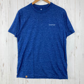 【Men's M ブルー系】 Montbell ( モンベル ) メリノウールプラスライトT Men's Merino Wool Plus Light T Men's ウール混 UVカット メリノウール ウェア トップス インナー シャツ ショートスリーブTシャツ