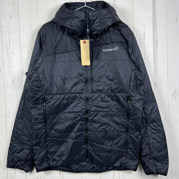 【Men's L ブラック系】 Norrona ( ノローナ ) フォルケティン サーモ40 フード メンズ Falketind Thermo40 Hood M's 1814-24 7718 CAVIAR z00056077 7718 CAVIAR 化繊インサレーシ