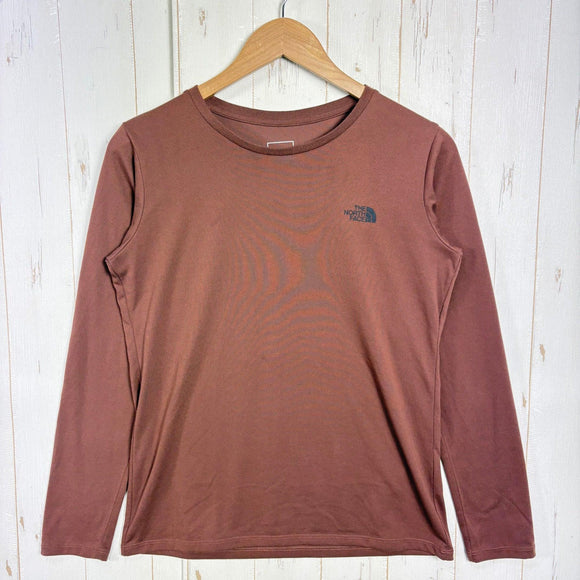 【Women's L ブラウン系】 The North Face ( ザ・ノースフェイス ) ロングスリーブ テンセグリティ グラフィック ティー L/S Tensegrity Graphic Tee ポリエステル ウェア トップス インナー シャツ ロングスリーブTシ