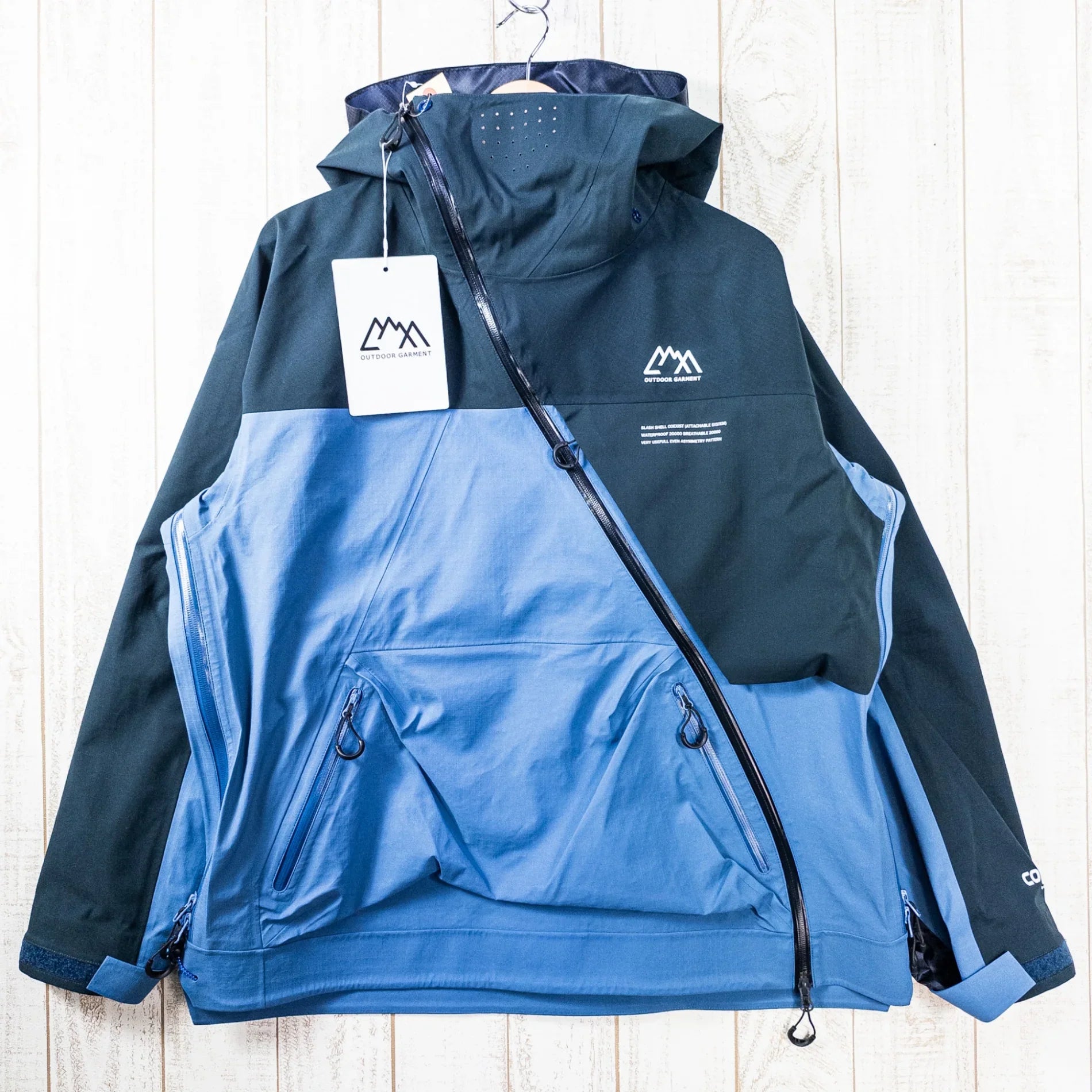 【Men's L ネイビー系】 Comfy Outdoor Garment ( コムフィーアウトドアガーメント ) スラッシュ シェル イグジスト シェルジャケット ポリエステル ウェア トップス アウター ジャケット ハードシェル z00051219 ハードシェ - 【公式】2ndGEAR（セカンドギア）Webショップ【登山用品・アウトドア用品専門 買取販売店】