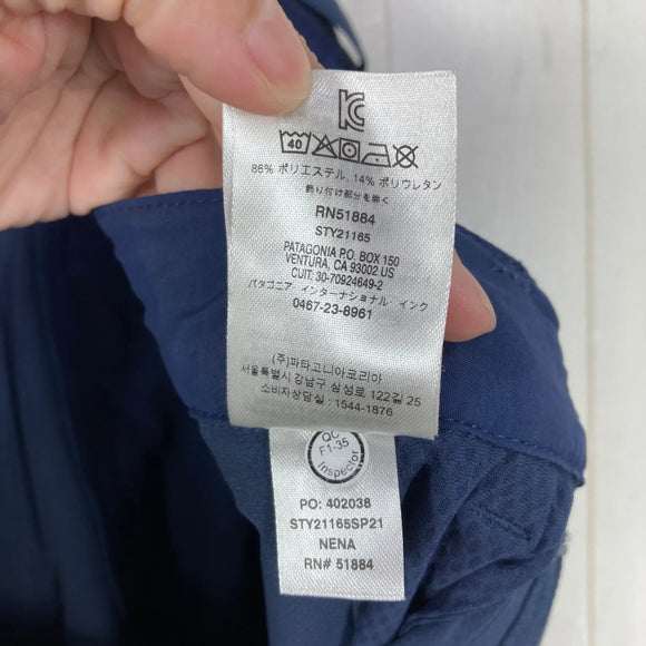【Men's 36 ネイビー系】 2021 Patagonia ( パタゴニア ) アルトヴィア トレイル パンツ ショート Altvia Trail Pants Short NENA New Navy 4WAYストレッチ 耐久撥水 ポリエステル ウェア ボトムス ロ