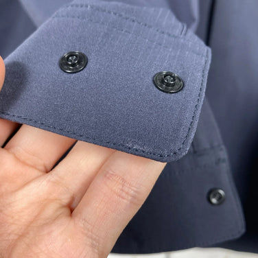 Unisex XL Gray Milestone Daybreak Long Sleeve Shirt, Twilight, Polyester, Tops, Undershirt, Long Sleeve