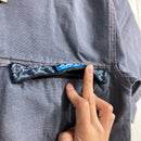 【Men's S グレー系】 Kavu ( カブー ) ショートスリーブ グラデーション スローシャツ 生産終了モデル 入手困難 Sifury シフリーコラボ ウェア トップス インナー シャツ ショートスリーブシャツ コットン z00057065  コットン シ-5