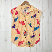 【Women's 2 ベージュ系】 2020 Patagonia ( パタゴニア ) ライトウェイト パタロハ シャツ Lightweight Pataloha Shirt SHVP レーヨン ウェア トップス インナー シャツ ショートスリーブシャツ z000604