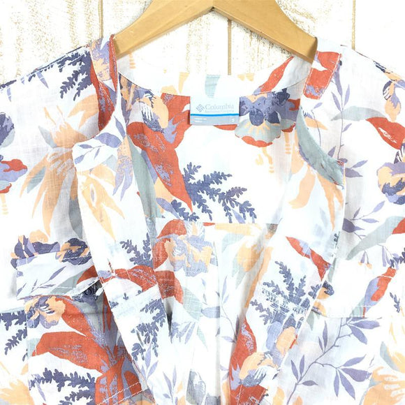 【Women's S ホワイト系】 Columbia ( コロンビア ) キャンプ ヘンリー リラックスド シャツ Camp Henry Relaxed Shirt AR1394 Women's コットン ショートスリーブTシャツ クルーネック インナー シャツ トッ - 【公式】2ndGEAR（セカンドギア）Webショップ【登山用品・アウトドア用品専門 買取販売店】