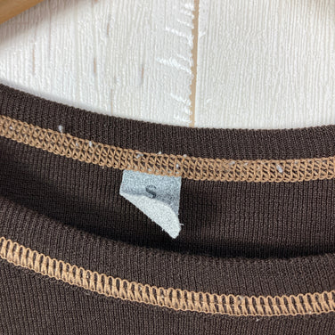 【Men's S ブラウン系】 Smartwool ( スマートウール ) メリノ ロングスリーブ クルー Merino Longsleeve Crew メリノウール ウェア トップス インナー シャツ ロングスリーブTシャツ クルーネック ウール z0005940
