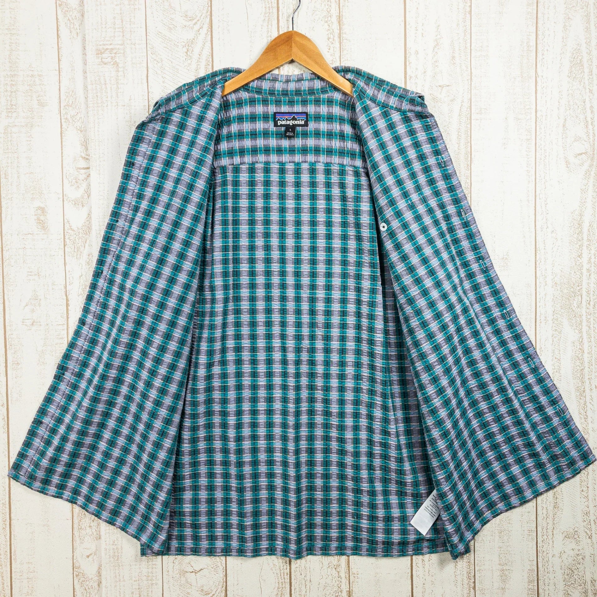 【Men's L ネイビー系】 2017 Patagonia ( パタゴニア ) パッカーウェア シャツ Puckerware Shirt 入手困難 ポリエステル ウェア トップス インナー シャツ ショートスリーブシャツ コットン z00050995 コットン - 【公式】2ndGEAR（セカンドギア）Webショップ【登山用品・アウトドア用品専門 買取販売店】