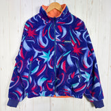 【Men's L ネイビー系】 Helly Hansen ( ヘリーハンセン ) リバーシブル フリース ジャケット Reversible fleece jacket 旧タグ 生産終了モデル 入手困難 ナイロン ウェア トップス アウター ジャケット フリース z0