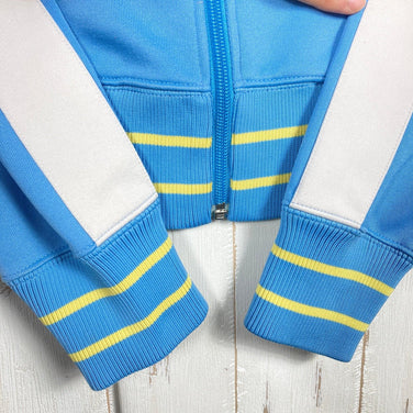 The North Face Argentina Full-Zip Track Jacket (Women's, Small, Blue) - Discontinued and Hard-to-Find Jersey, A5 Series, Made to European and American Standards, Polyester, Top, Outerwear, Jacket, z00