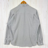 【Men's S ホワイト系】 Ridge Mountain Gear ( リッジマウンテンギア ) ベーシック ロングスリーブ シャツ ストライプ Basic Long Sleeve Shirt "Stripe" ポリエステル ウェア トップス インナー シャツ