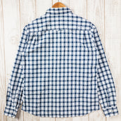【Women's M ネイビー系】 Marmot ( マーモット ) キューディー ブロック チェック ロングスリーブ シャツ QD Blick Check Long Sleeve Shirt ポリエステル TOWLJB76 Asian Women's シアサッカ－ - 【公式】2ndGEAR（セカンドギア）Webショップ【登山用品・アウトドア用品専門 買取販売店】