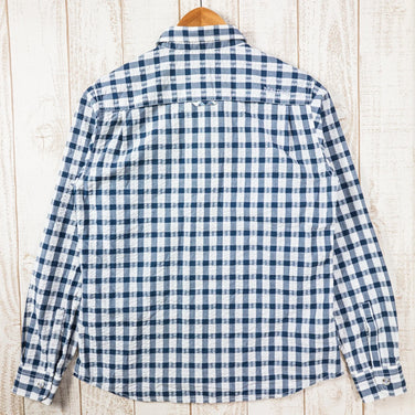 【Women's M ネイビー系】 Marmot ( マーモット ) キューディー ブロック チェック ロングスリーブ シャツ QD Blick Check Long Sleeve Shirt ポリエステル TOWLJB76 Asian Women's シアサッカ－ - 【公式】2ndGEAR（セカンドギア）Webショップ【登山用品・アウトドア用品専門 買取販売店】
