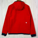 Mountain Hardwear Keele Ascent 连帽衫，男式小号，红色，羊毛夹克（z00053290）