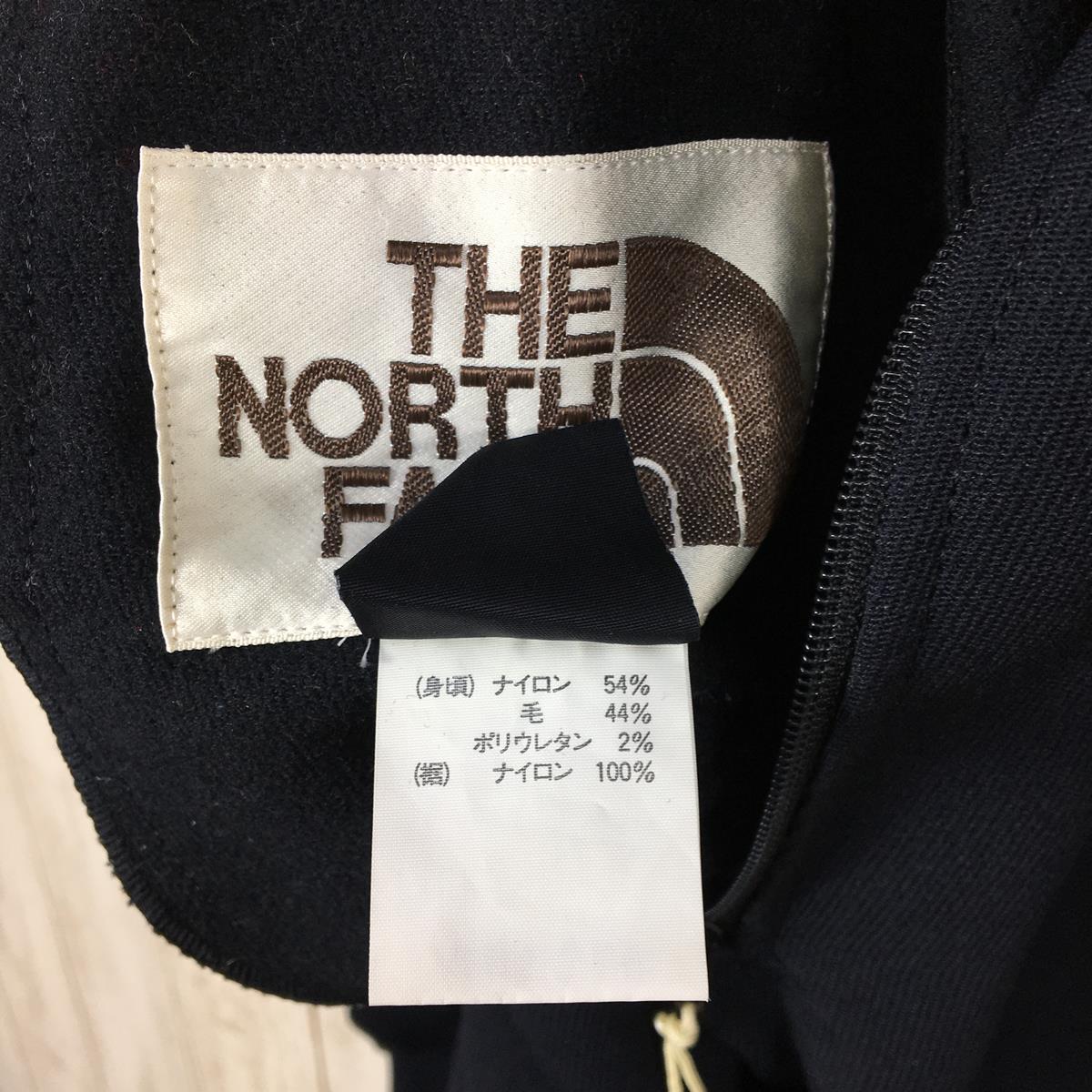 【Men's 84 イエロー系】 The North Face ( ザ・ノースフェイス ) 1990S ウールミックス ストレッチ ジャージ スキー ビブパンツ Wool-Mixed Stretch Jersey Ski Bib-Pants 茶タグ ビンテージ 入手困