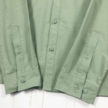 【男款小绿】2024 Patagonia 长袖自驾防晒衫 TNGR/地形绿 涤纶服装