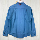【Women's L ブルー系】 Ridge Mountain Gear ( リッジマウンテンギア ) メリノ ベーシック ロングスリーブ シャツ Merino Basic Long Sleeve Shirt Glacier Blue z00058940 Glacie