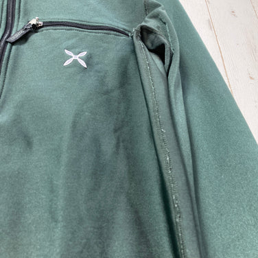 Montura 男士中号绿色抓绒套头尼龙上衣，外套，抓绒 z00057067