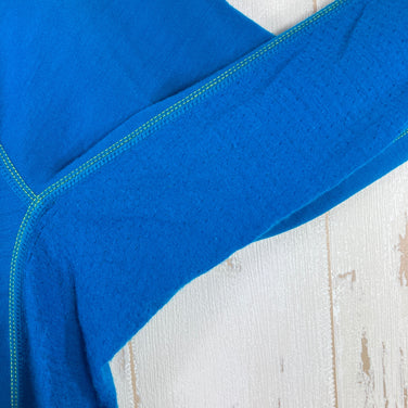 【Men's S ブルー系】 Icebreaker ( アイスブレーカー ) 200 メリノ ボディーフィット ゾーン シャツ 200 Merino Bodyfit Zone Shirt メリノウール ウェア トップス インナー シャツ ロングスリーブシャツ ウー