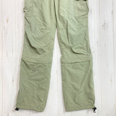 【Women's M グリーン系】 Columbia ( コロンビア ) フィジー アイランド コンバーチブルパンツ ウィメンズ Fiji Island Convertible Pants Women's 2WAY 3/4丈 ナイロンリップストップ ナイロン ウェア ボ