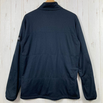 【Men's XL ブラック系】 Millet ( ミレー ) アルファ ライト スウェット ジャケット Alpha Light Sweat Jacket 化繊ダウン ウェア トップス アウター ジャケット 化繊インサレーション ポーラテック・アルファ z000585 - 0