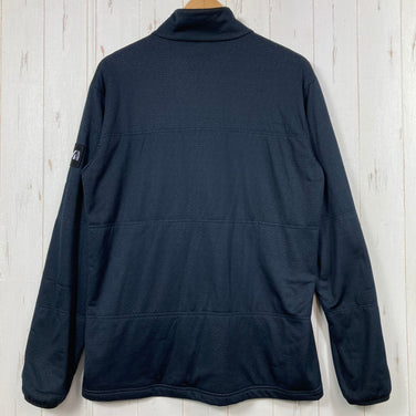 【Men's XL ブラック系】 Millet ( ミレー ) アルファ ライト スウェット ジャケット Alpha Light Sweat Jacket 化繊ダウン ウェア トップス アウター ジャケット 化繊インサレーション ポーラテック・アルファ z000585