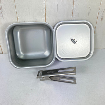 【OneSize シルバー系】 Soto ( ソト ) ミニマル クッカー 角 Minimal Cooker Square アルミ製 800ml リフター付 日本製 アルミ クックウェア クッカー コッフェル z00061564  クッカー コッフェル クックウェア