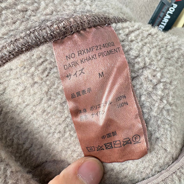 【Men's M カーキ系】 Rokx ( ロックス ) クラシック 200 フリース スナップ カーディガン WPD Classic 200 Fleece Snap Cardigan WPD RXMF224002 DARK KHAKI PIGMENT z0005