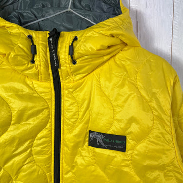 【Men's M グレー系】 Wildthings ( ワイルドシングス ) リバーシブル ビレイ ジャケット Reversible Belay Jacket WT24120SK YEL×CGY z00056191 YEL×CGY 化繊インサレーション アウター