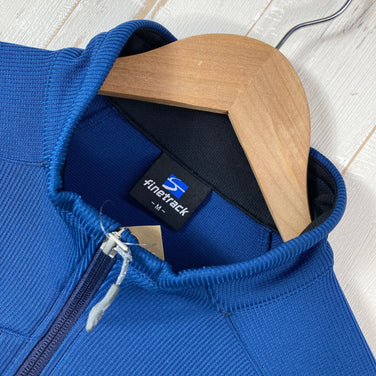 【Men's M ブルー系】 Finetrack ( ファイントラック ) ドラウトセンサー ジャケット Drought Sensor Jacket ポリエステル ウェア トップス インナー シャツ ロングスリーブシャツ 化繊 z00059822  化繊 ロングス