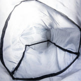 均码黑色 Zimmer Built Pika Pack，一款难得一见的尼龙储物背包，容量为 30L-54L。ECO PAK (z00053459)。