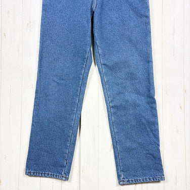 【Men's 30-30 ネイビー系】 Llbean ( エルエルビーン ) ダブル・エル・ジーンズ クラシック・フィット フリースの裏地付き Double L Jeans Classic-Fit Fleece-Lined Stonewashed ウェア ボトムス ロングパ