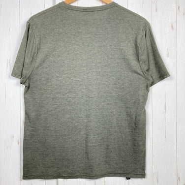 Duckworth Vapor Tee, Women's Medium, Green. Merino wool top, innerwear, short-sleeved crew neck T-shirt, z00053831.