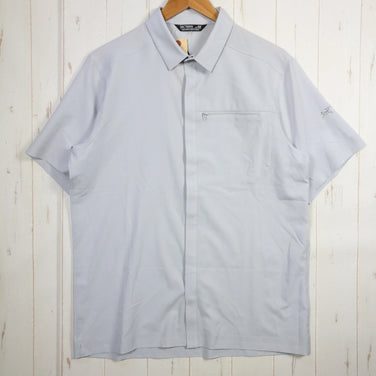 【Men's M ブルー系】 Arcteryx ( アークテリクス ) スカイライン シャツ SS Skyline SS Shirt Solitude ポリエステル ウェア トップス インナー シャツ ショートスリーブシャツ 化繊 z00052008 Solitu - 【公式】2ndGEAR（セカンドギア）Webショップ【登山用品・アウトドア用品専門 買取販売店】