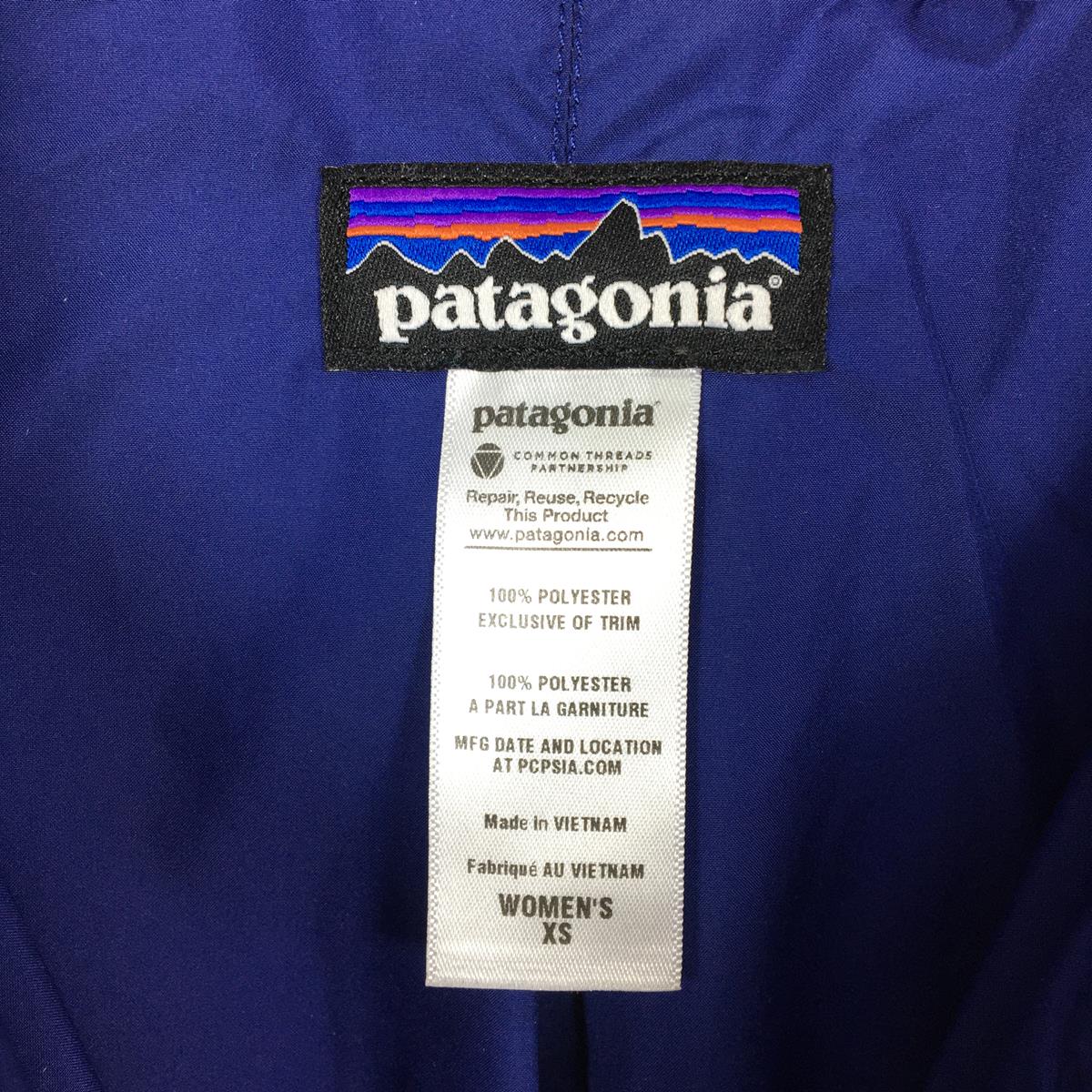 【Women's XS ブルー系】 Patagonia ( パタゴニア ) レトロx フリース カーディガン Retro-X Fleece Cardigan 防風 パイル フーディ ジャケット 生産終了モデル 入手困難 23065 International Women