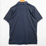 Men's Medium Black Jackwolfskin Cotton Short Sleeve Polo Shirt, Cotton Top, Undershirt, Synthetic Fiber, z00053094