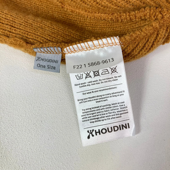【Unisex OneSize オレンジ系】 Houdini ( フーディニ ) ハット ハット Hut Hat ウール ウェア ウェア小物 ヘッドウェア ビーニー z00059712  ビーニー ヘッドウェア ウェア小物 ウェア