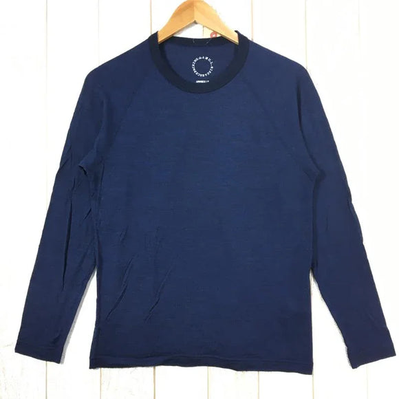 【Unisex S ネイビー系】 Yamatomichi ( 山と道 ) 100% メリノ ライト ロングスリーブ 100% Merino Light Long Sleeve メリノウール Tシャツ ロンt Unisex ウール ロングスリーブTシャツ クルーネック - 【公式】2ndGEAR（セカンドギア）Webショップ【登山用品・アウトドア用品専門 買取販売店】