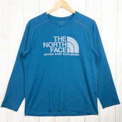 【Men's L ブルー系】 The North Face ( ザ・ノースフェイス ) ロングスリーブ GTD ロゴクルー L/S GTD Logo Crew ポリエステル ウェア トップス インナー シャツ ロングスリーブTシャツ クルーネック 化繊 z0005 - 【公式】2ndGEAR（セカンドギア）Webショップ【登山用品・アウトドア用品専門 買取販売店】