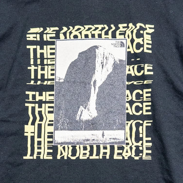 The North Face 男士短袖 El Capitan T 恤，M 码，黑色。涤纶，圆领，合成面料。