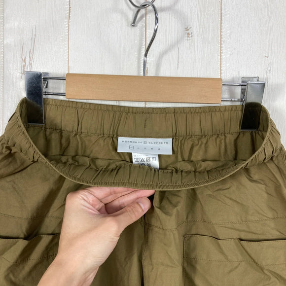 【Unisex 1 ベージュ系】 Axesquin Elements ( アクシーズクインエレメンツ ) 軽くてサラサラなパンツ Karukute Sarasara na Pants クチバイロ PERTEX EQUILIBRIUM メカニカルストレッチ ナイロン ウ