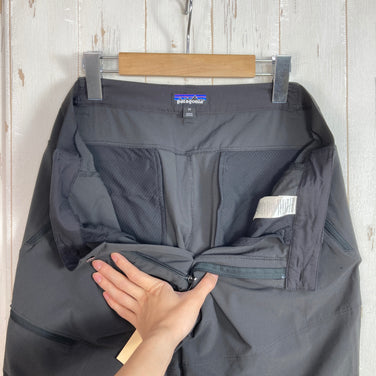 【Men's 34 ブラック系】 2023 Patagonia ( パタゴニア ) テラヴィア トレイル パンツ（ショート） ポリエステル ウェア ボトムス ロングパンツ ソフトシェル z00059046  ソフトシェル ロングパンツ ボトムス ウェア