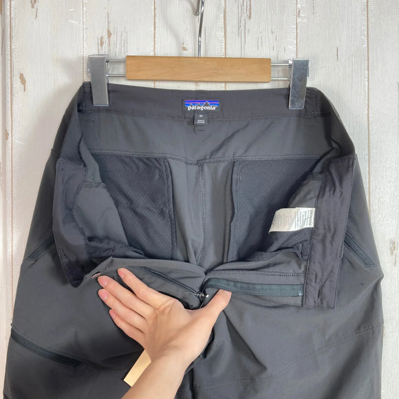 【Men's 34 ブラック系】 2023 Patagonia ( パタゴニア ) テラヴィア トレイル パンツ（ショート） ポリエステル ウェア ボトムス ロングパンツ ソフトシェル z00059046  ソフトシェル ロングパンツ ボトムス ウェア