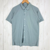 【Men's M グリーン系】 Yamatomichi ( 山と道 ) ユーエル ショートスリーブ シャツ UL Short Sleeve Shirt ポリエステル ウェア トップス インナー シャツ ショートスリーブシャツ 化繊 z00060983 化繊 ショー