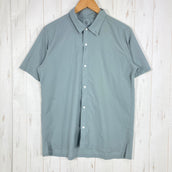 【Men's M グリーン系】 Yamatomichi ( 山と道 ) ユーエル ショートスリーブ シャツ UL Short Sleeve Shirt ポリエステル ウェア トップス インナー シャツ ショートスリーブシャツ 化繊 z00060983  化繊 ショー