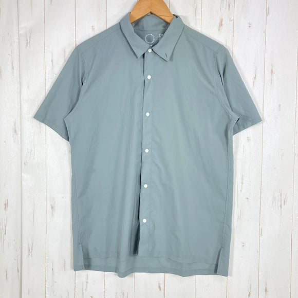 【Men's M グリーン系】 Yamatomichi ( 山と道 ) ユーエル ショートスリーブ シャツ UL Short Sleeve Shirt ポリエステル ウェア トップス インナー シャツ ショートスリーブシャツ 化繊 z00060983  化繊 ショー