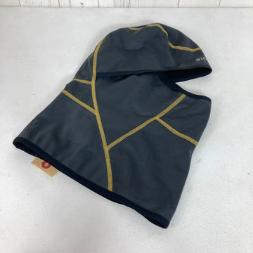【Unisex OneSize ブラック系】 Airista By Foxfire ( エアリスタ By フォックスファイヤー ) ソフトシェル バラクラバ SoftShell Balaclava ナノエボWP / 3レイヤー / グリッドフリース / ネックゲーター兼用 ポリエ - 0