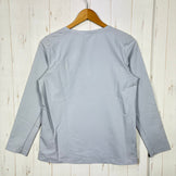 【Women's S グレー系】 Houdini ( フーディニ ) ウィメンズ カバー クルー W's Cover Crew 158694 GROUND GREY z00055968 GROUND GREY 化繊 ロングスリーブTシャツ クルーネック インナー シャ