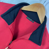 【Men's S レッド系】 Bailo ( バイロ ) ハーフジップ フリースジャケット ポリエステル ウェア トップス アウター ジャケット フリース z00054691  フリース アウター ジャケット トップス ウェア